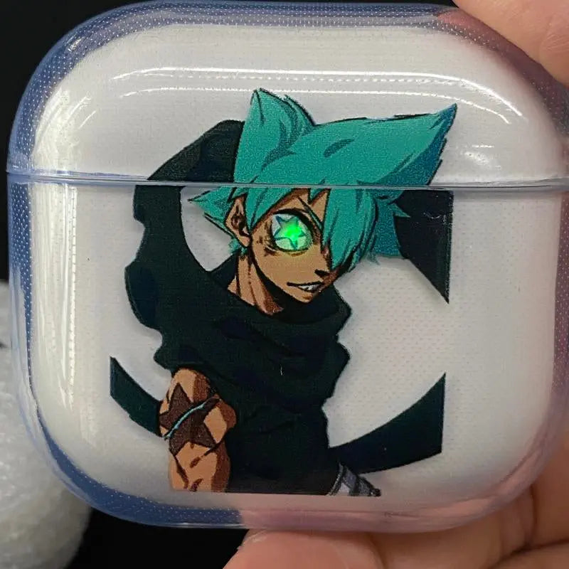 Berserk JJK AOT Tokyo Ghoul Solo Leveling DANDADAN Anime Inspired Wireless Earphone Protective Case Manga Airpod Case Cover for Airpods Pro 2/ Airpods 3/Airpods