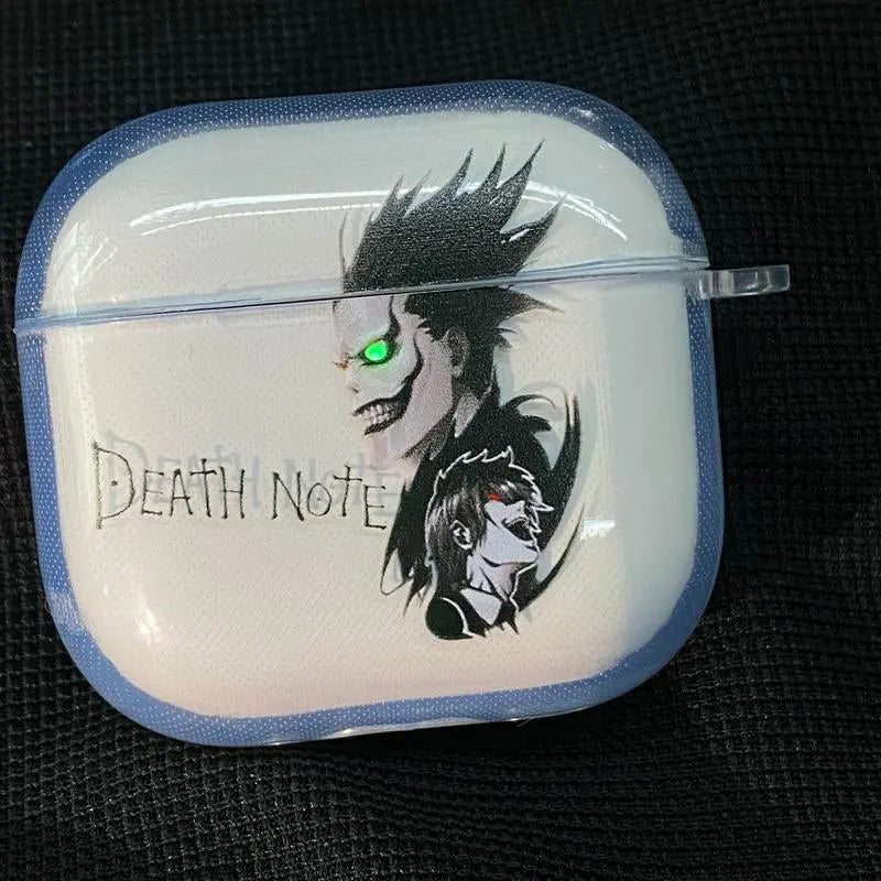 Berserk JJK AOT Tokyo Ghoul Solo Leveling DANDADAN Anime Inspired Wireless Earphone Protective Case Manga Airpod Case Cover for Airpods Pro 2/ Airpods 3/Airpods