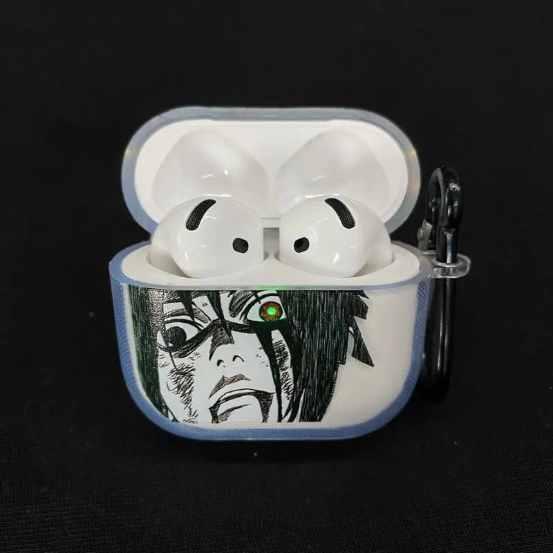 Berserk JJK AOT Tokyo Ghoul Solo Leveling DANDADAN Anime Inspired Wireless Earphone Protective Case Manga Airpod Case Cover for Airpods Pro 2/ Airpods 3/Airpods